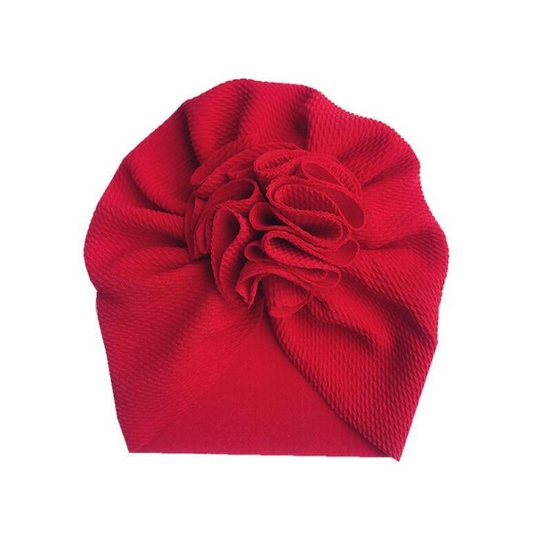 Modern New Lovely Flower Baby Girl Hat Turban Newborn Baby Cap Bonnet Kids Hat For Girls Baby In Trend Design