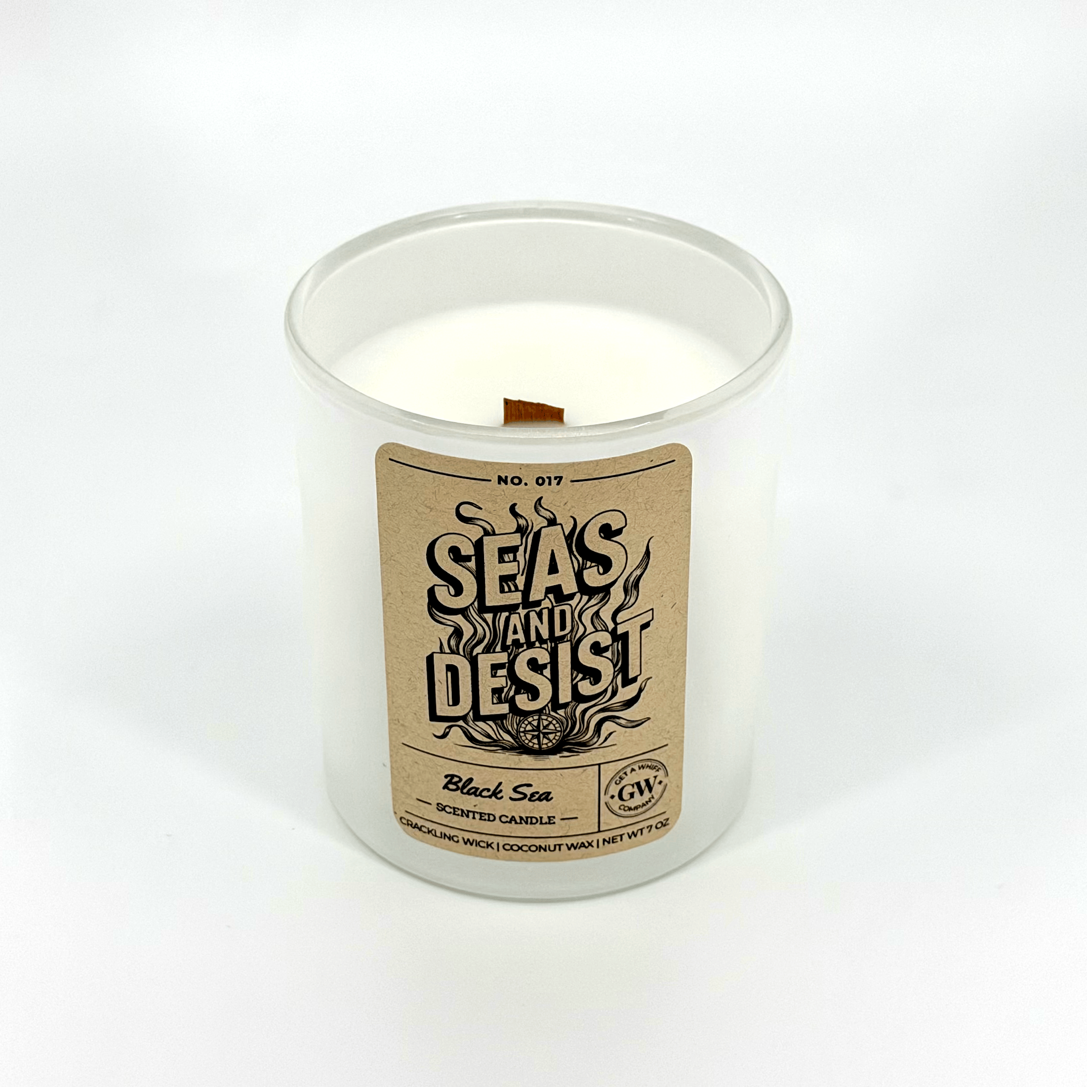 Black Sea Scented Candle (Seas and Desist)