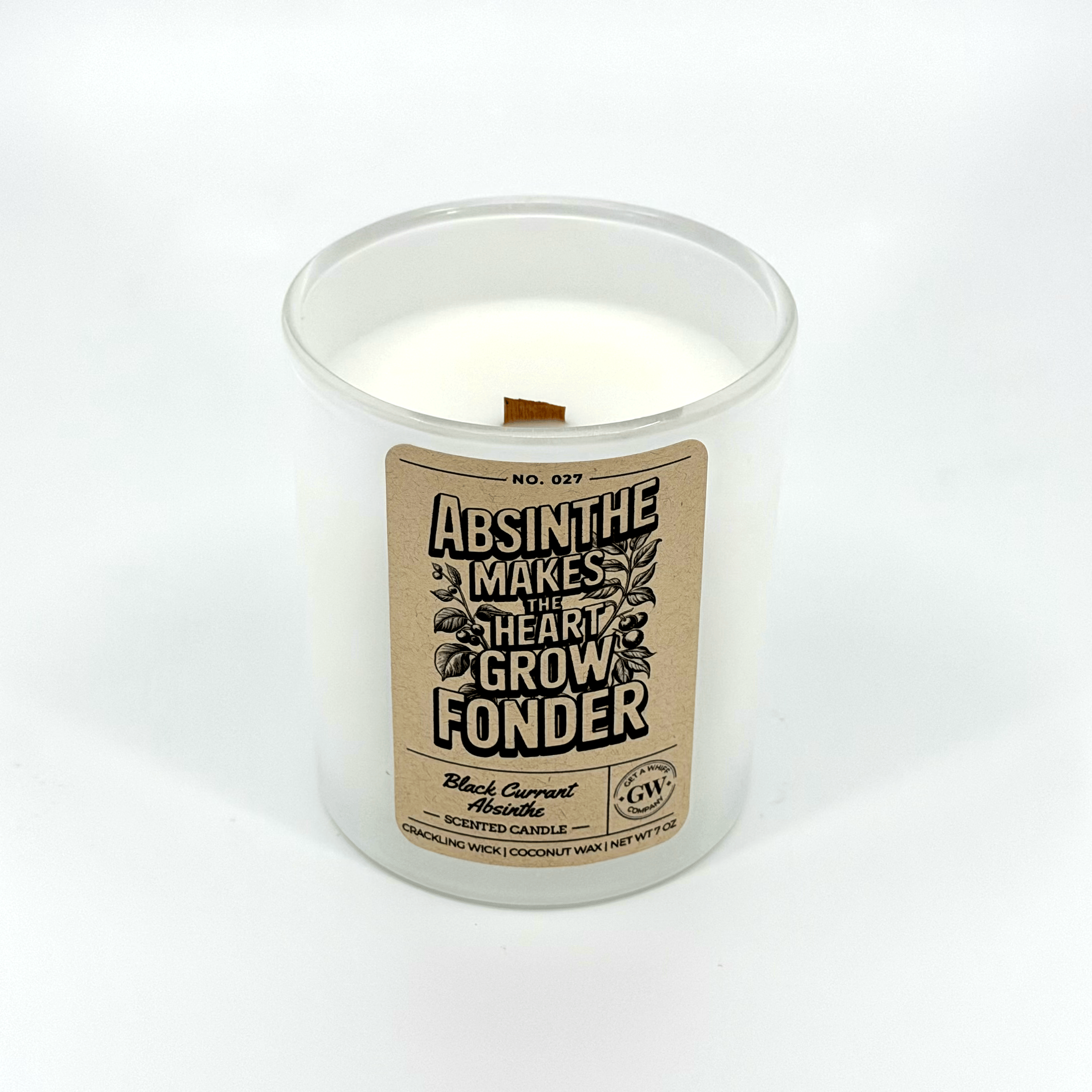 Black Currant & Absinthe Scented Candle (Absinthe Makes the Heart Grow Fonder)