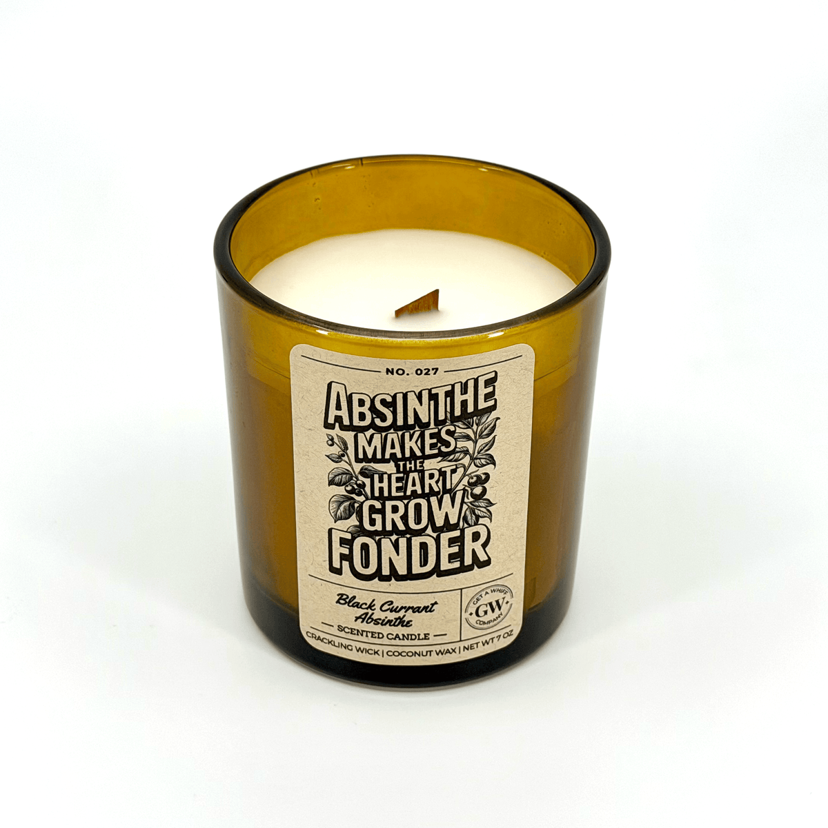 Black Currant & Absinthe Scented Candle (Absinthe Makes the Heart Grow Fonder)
