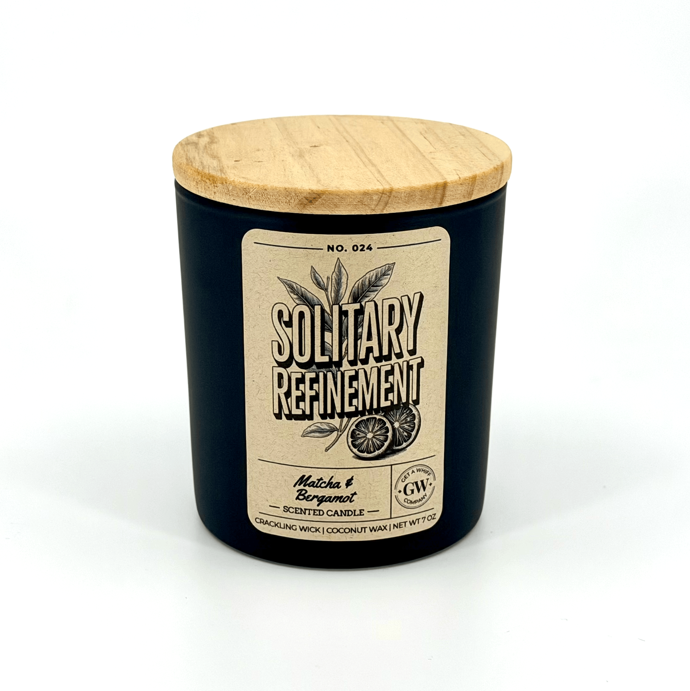 Matcha & Bergamot Scented Candle (Solitary Refinement)