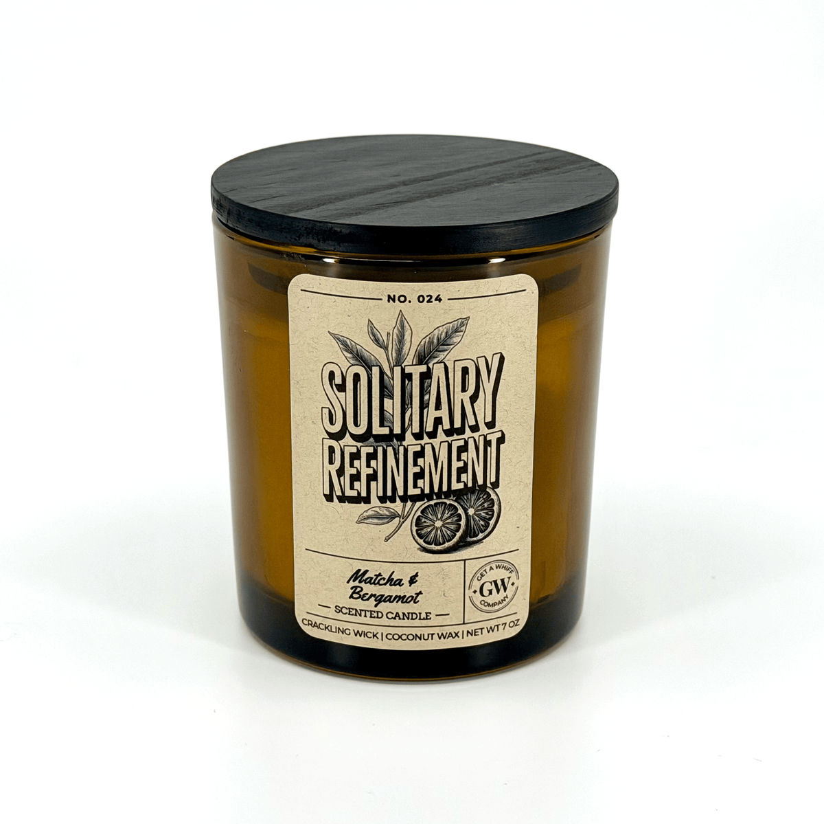 Matcha & Bergamot Scented Candle (Solitary Refinement)