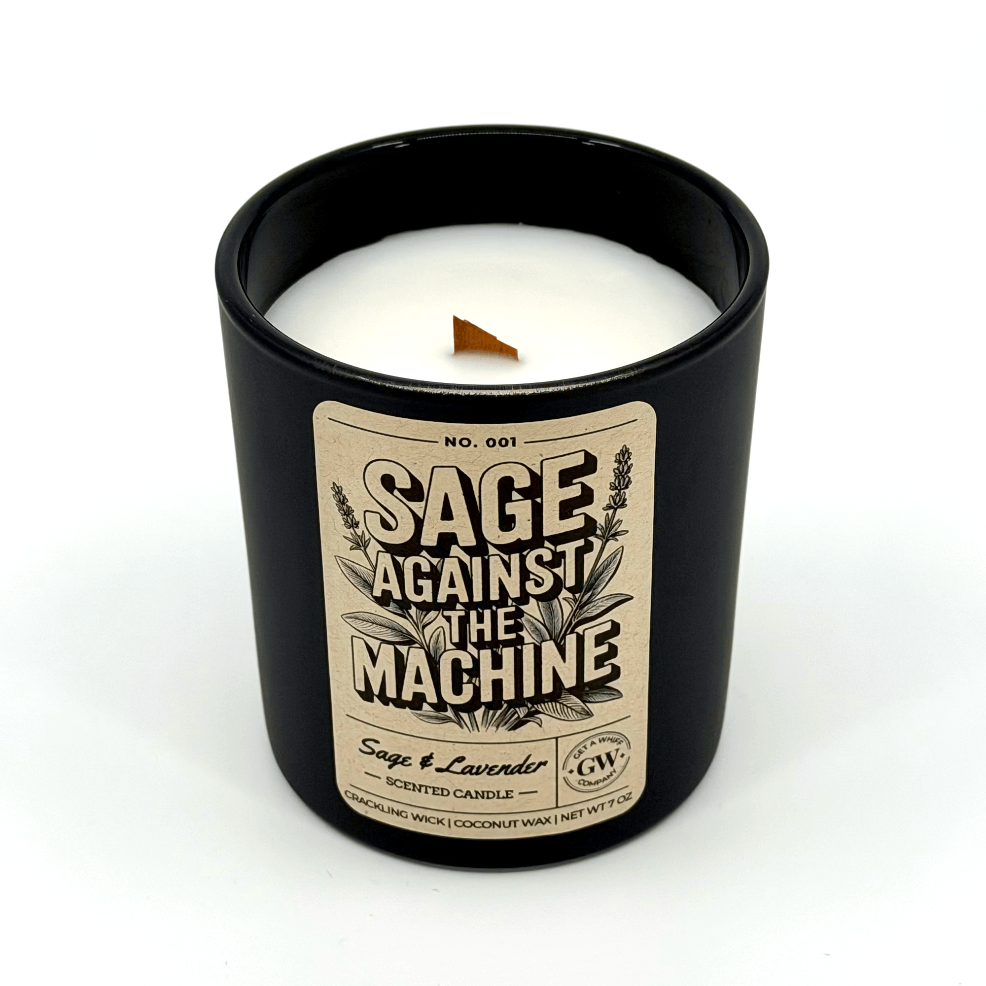 Sage & Lavender Scented Candle (Sage Against the Machine)