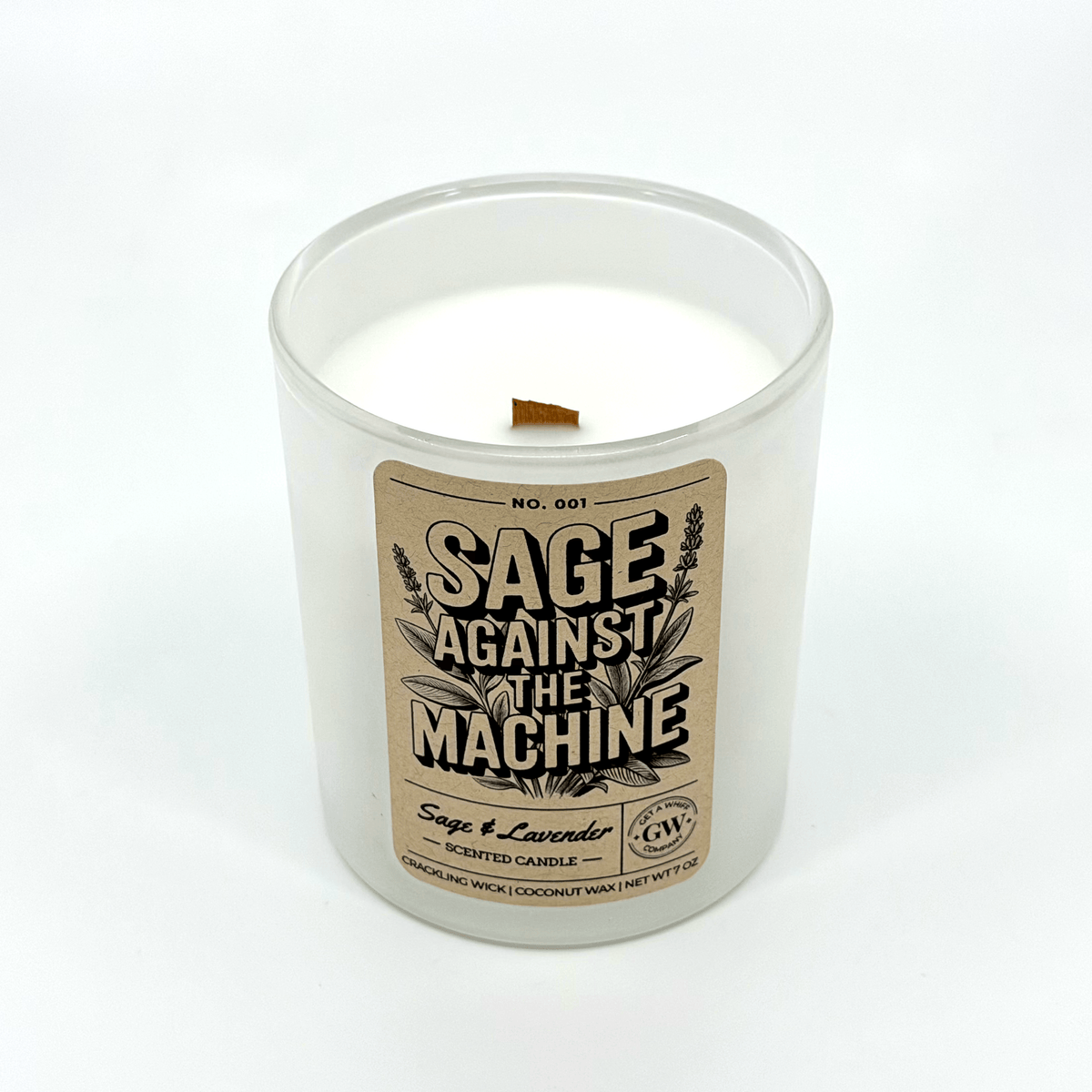 Sage & Lavender Scented Candle (Sage Against the Machine)