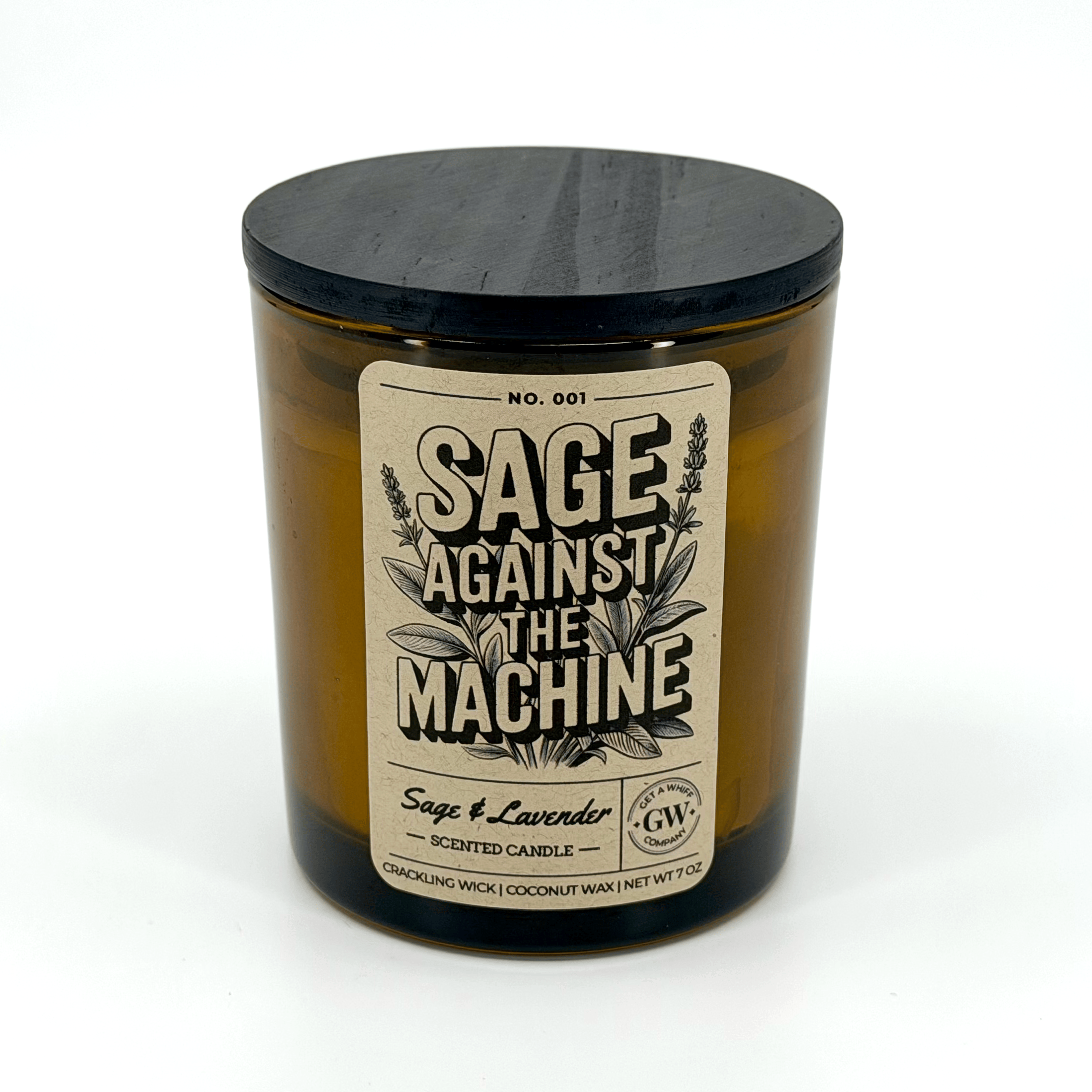Sage & Lavender Scented Candle (Sage Against the Machine)