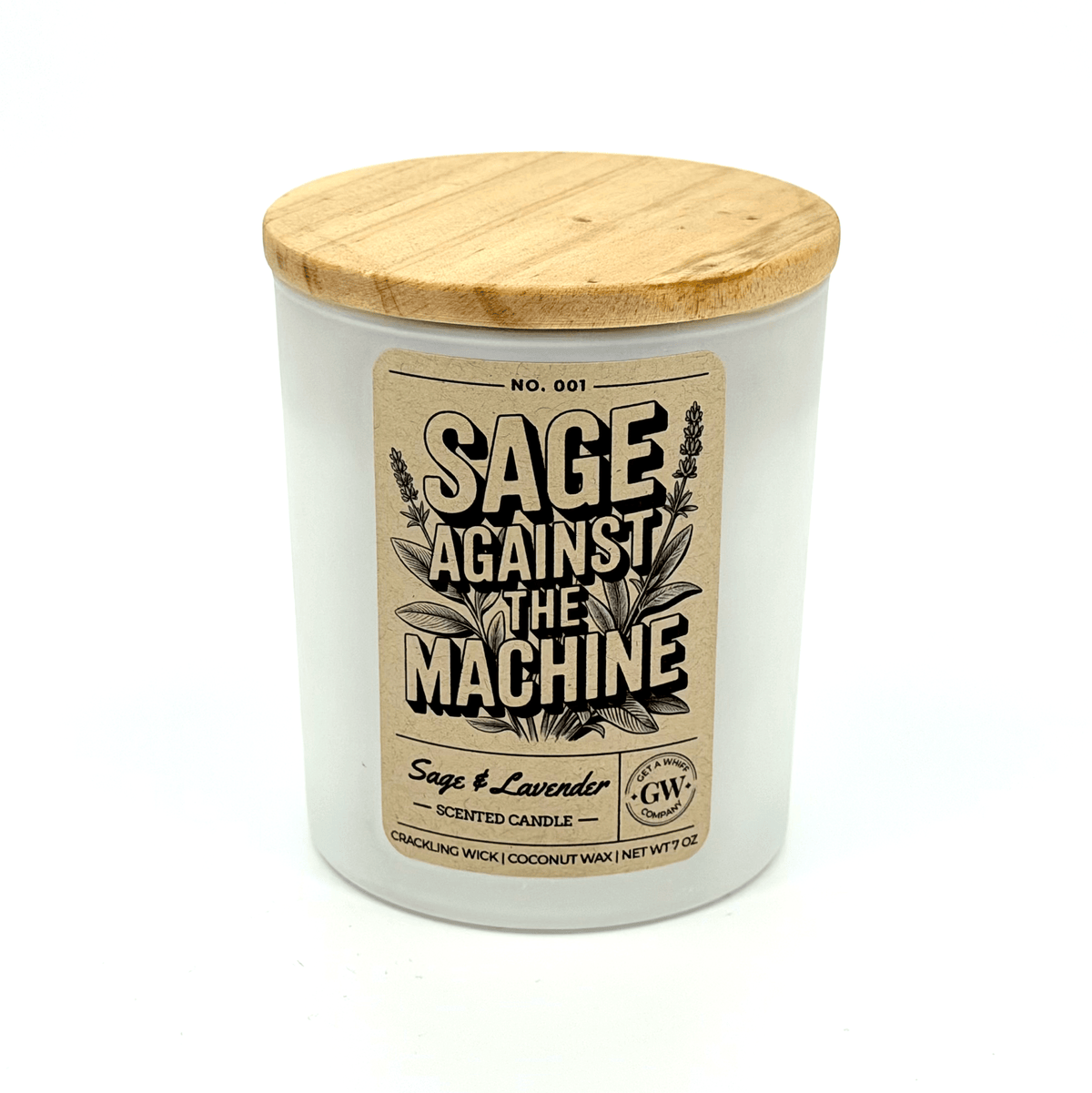 Sage & Lavender Scented Candle (Sage Against the Machine)