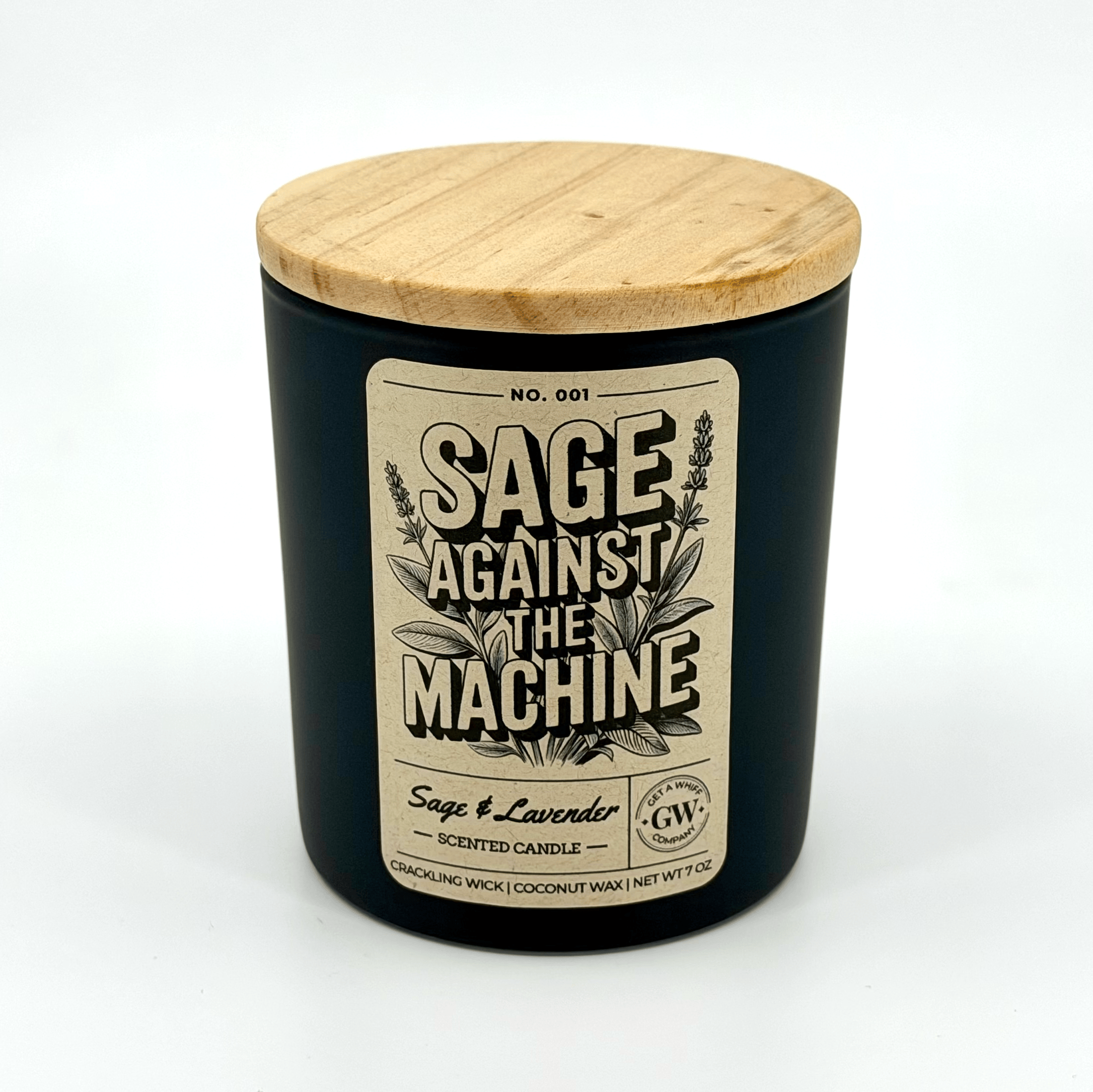 Sage & Lavender Scented Candle (Sage Against the Machine)