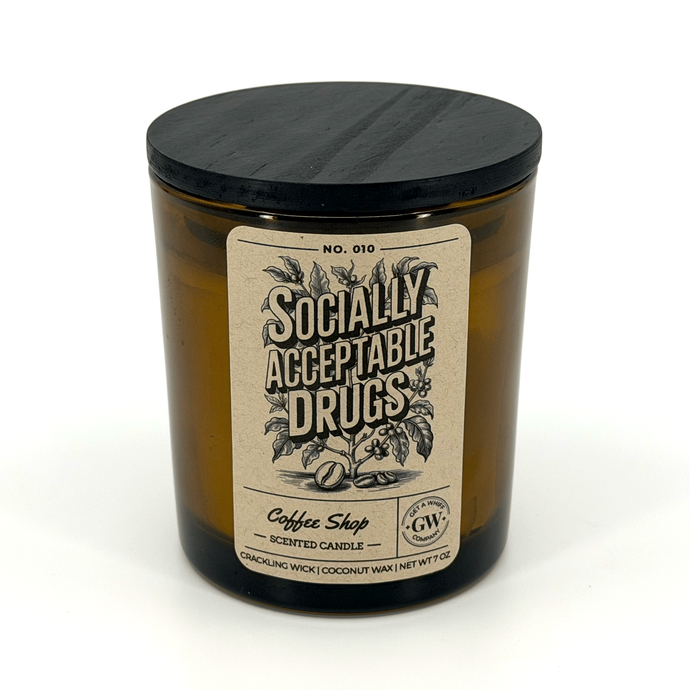 Coffee Shop Scented Candle (Socially Acceptable Drugs)