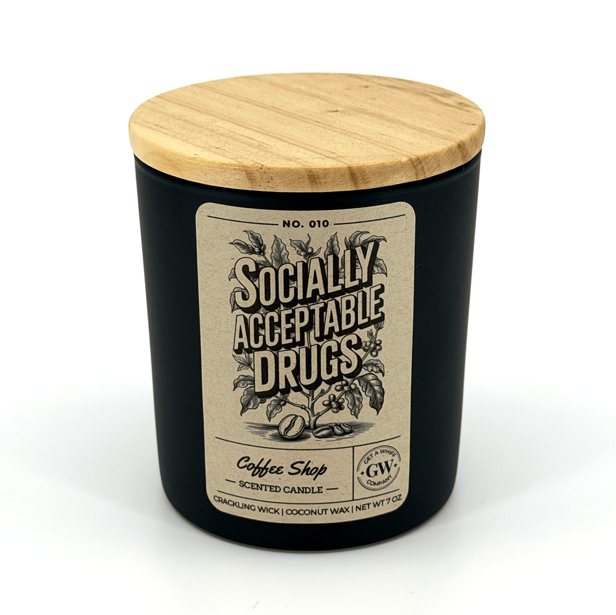 Coffee Shop Scented Candle (Socially Acceptable Drugs)