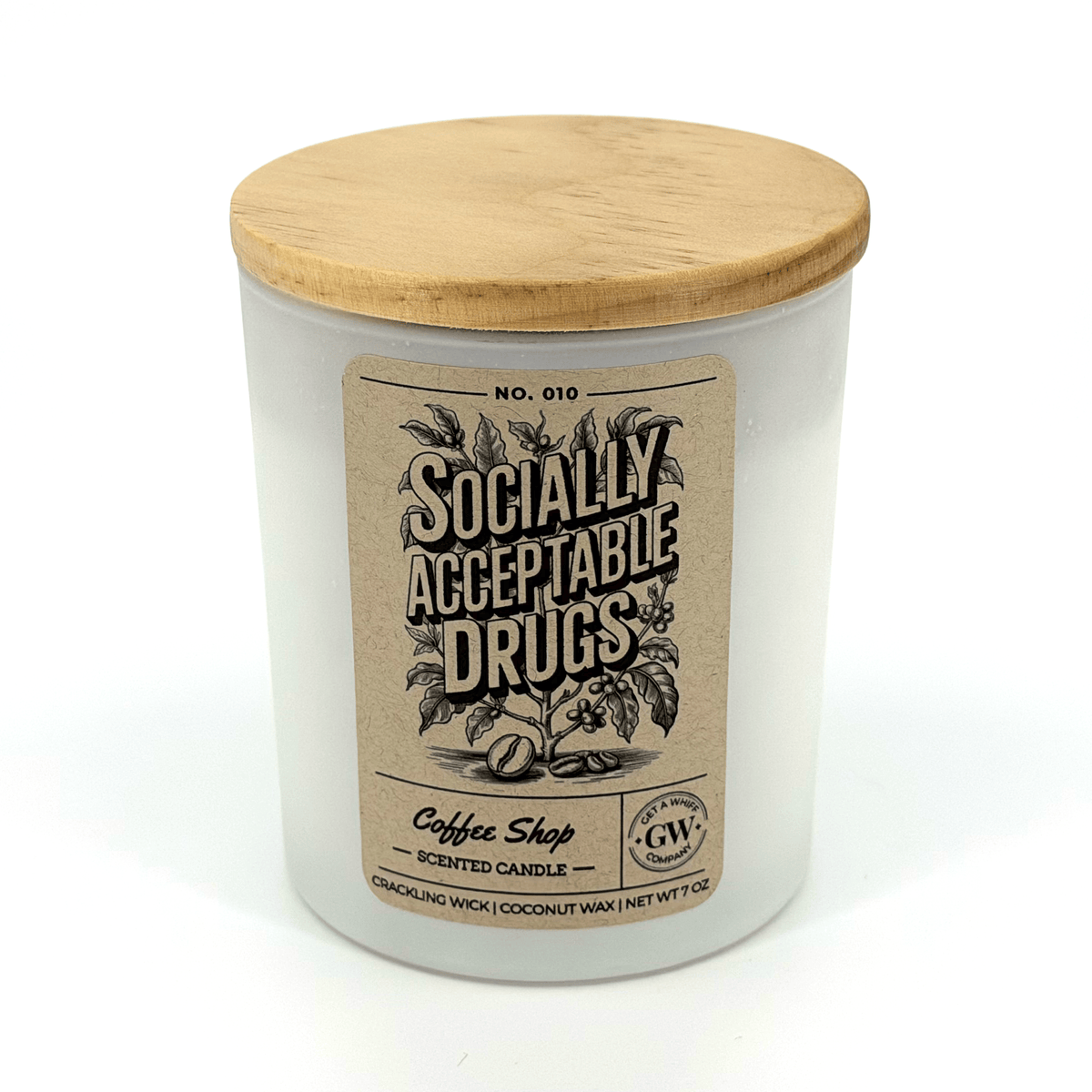 Coffee Shop Scented Candle (Socially Acceptable Drugs)