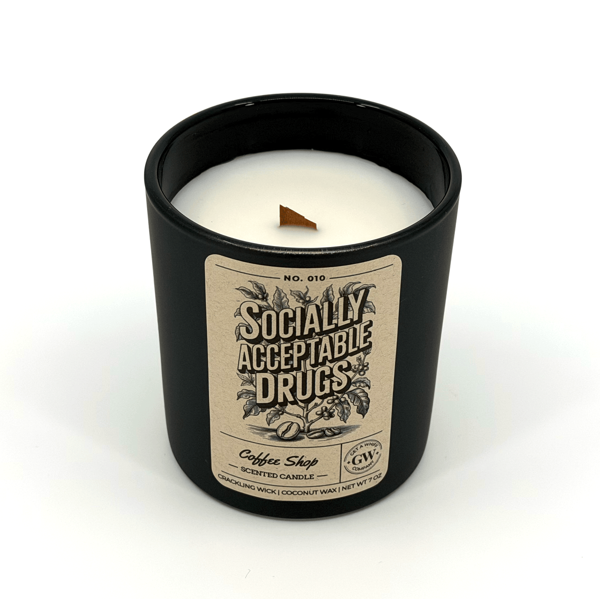Coffee Shop Scented Candle (Socially Acceptable Drugs)