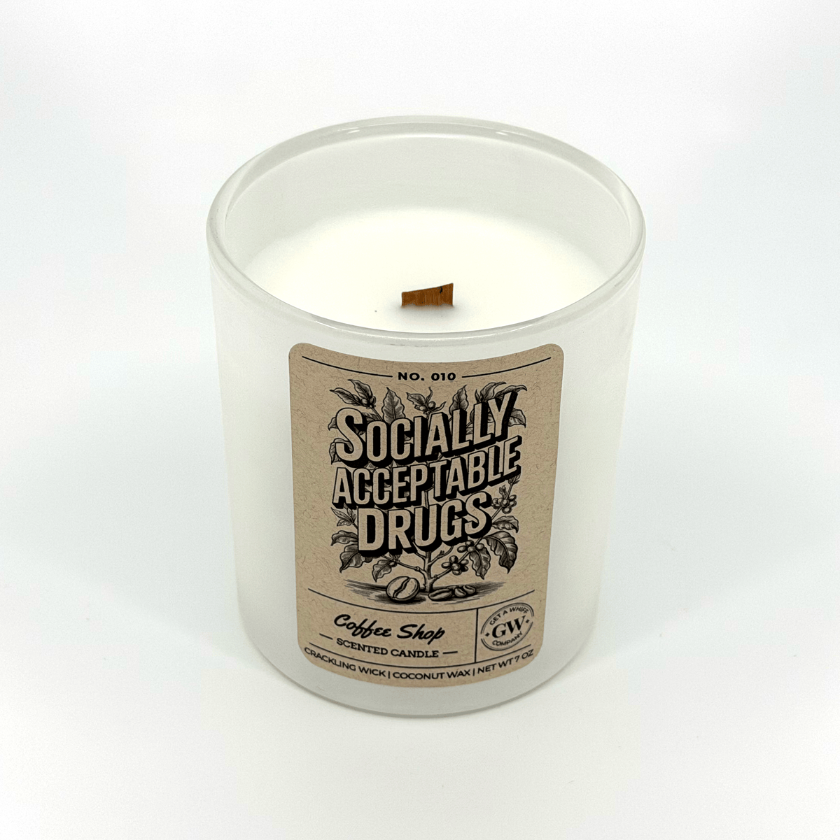 Coffee Shop Scented Candle (Socially Acceptable Drugs)
