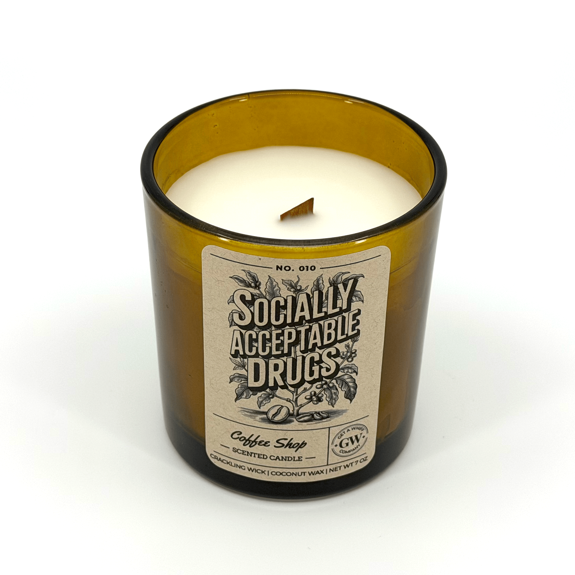 Coffee Shop Scented Candle (Socially Acceptable Drugs)