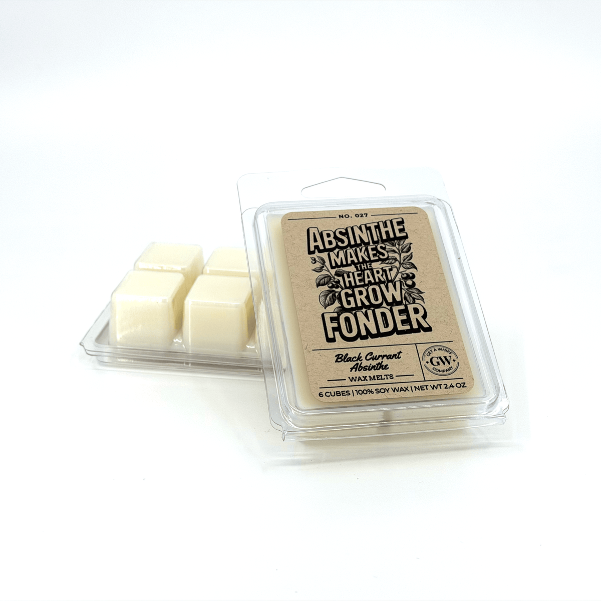 Black Currant & Absinthe Wax Melts (Absinthe Makes the Heart Grow Fonder)