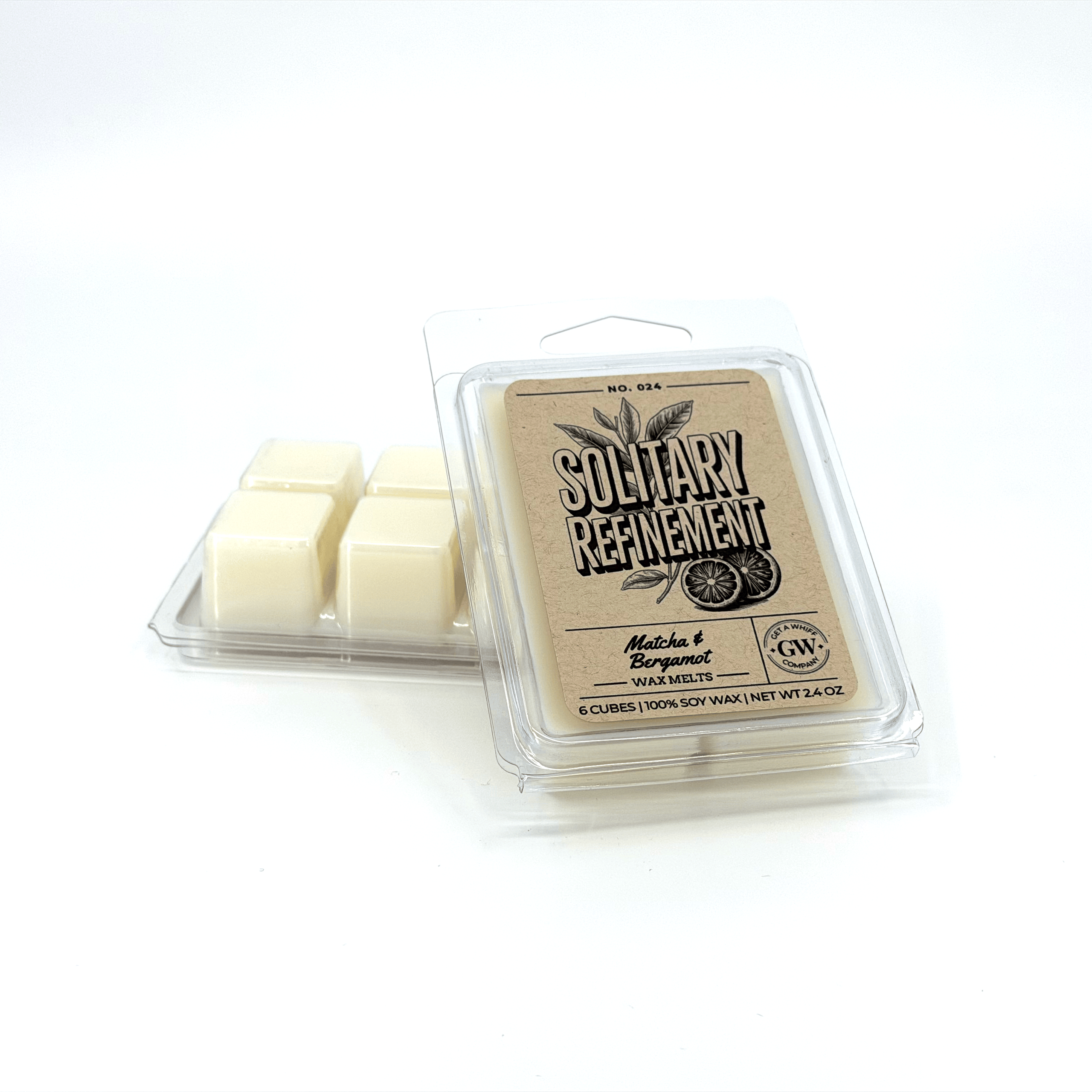 Matcha & Bergamot Wax Melts (Solitary Refinement)