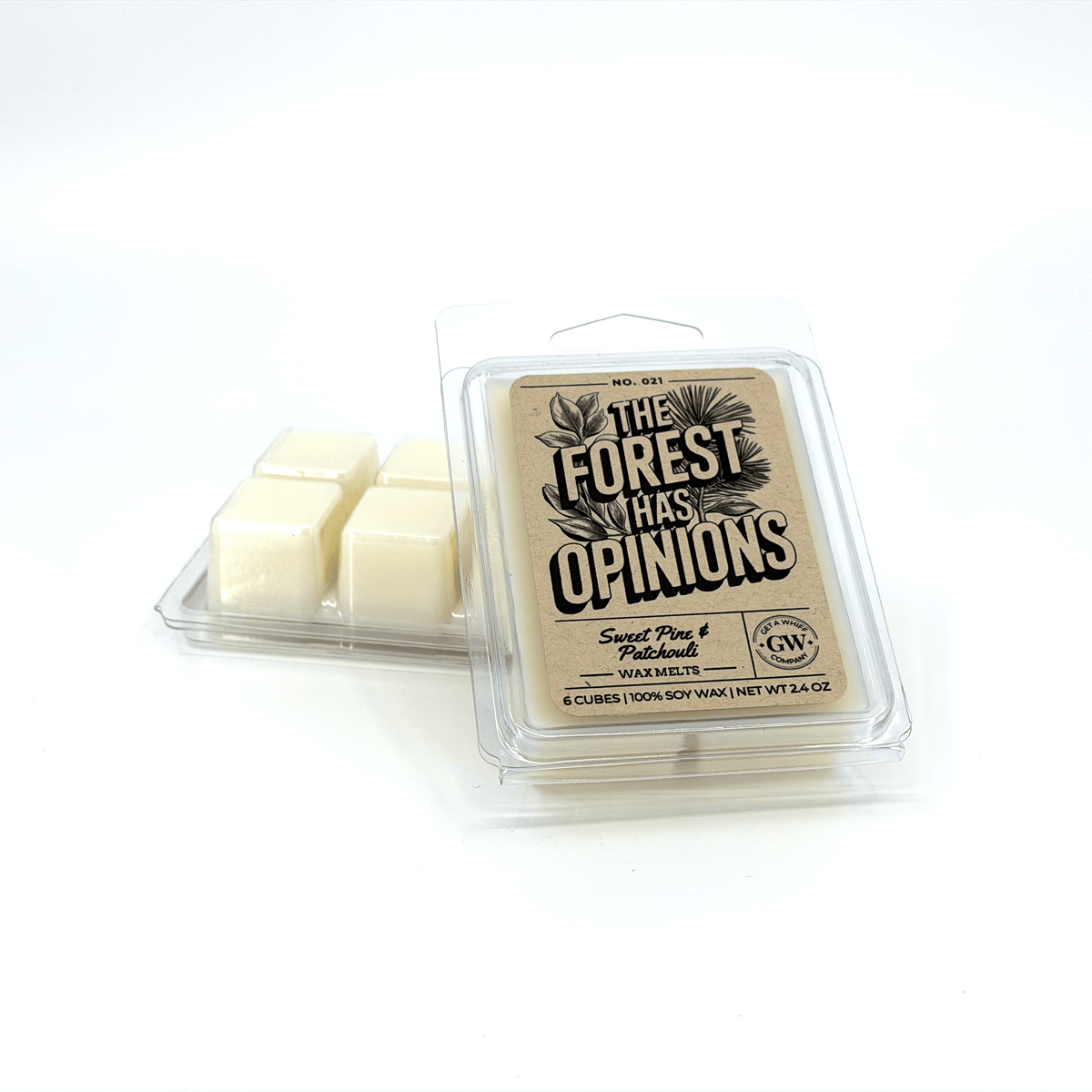Sugar Pine & Patchouli Wax Melts (The Forest Has Opinions)