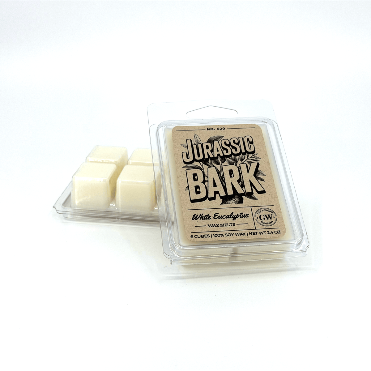 White Eucalyptus Wax Melts (Jurassic Bark)