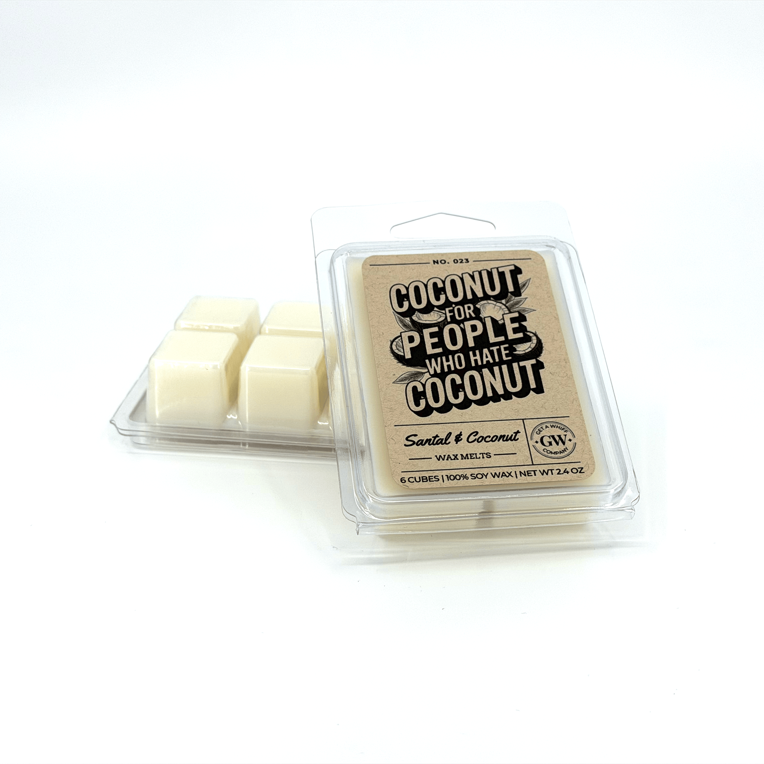 Santal & Coconut Wax Melts (Coconut for People Who Hate Coconut)