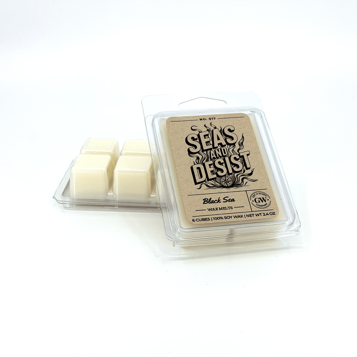 Black Sea Wax Melts (Seas and Desist)