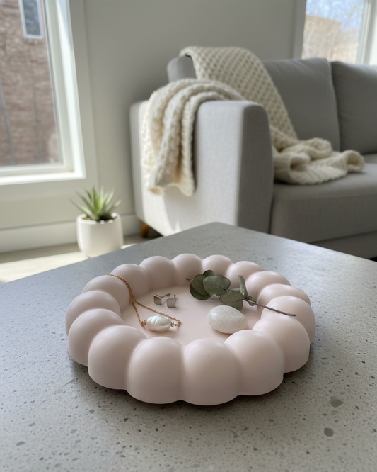 Jesmonite Bubble Tray