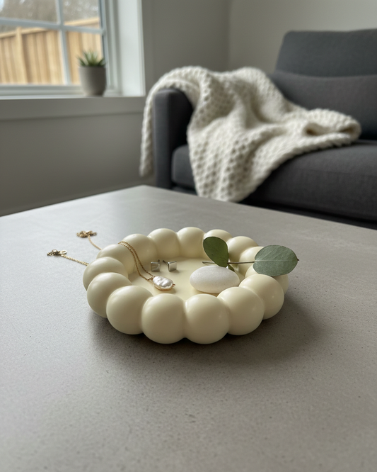 Jesmonite Bubble Tray