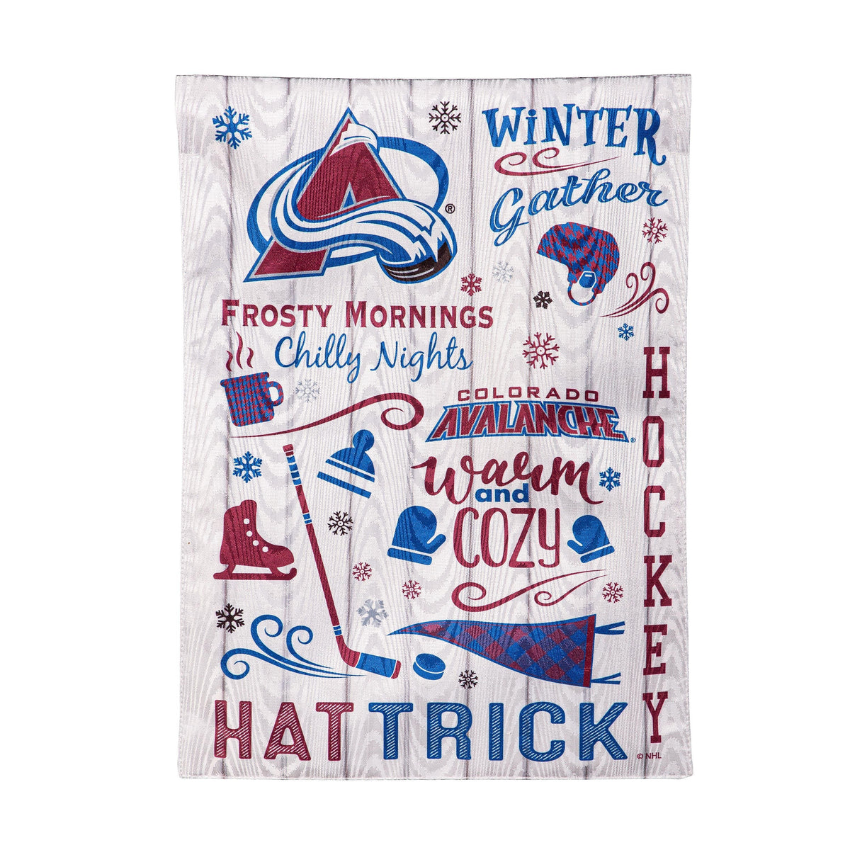 Colorado Avalanche, Moire Flag, GDN, Fall Seasonal