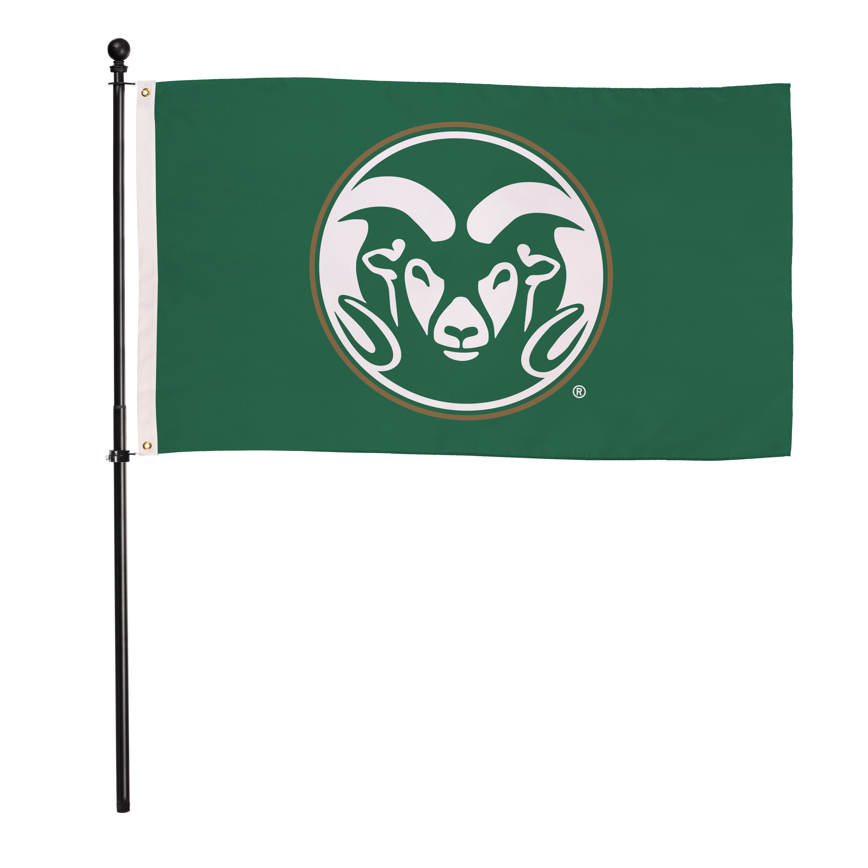 Colorado State Single Sided Flag w/ 2 Grommets, 3'x5'