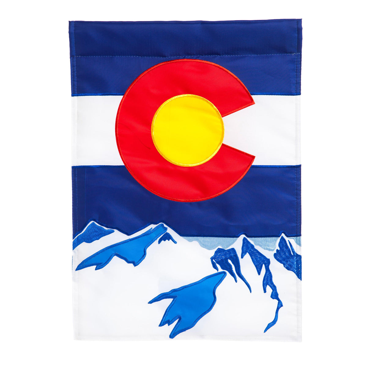 Colorado State Garden Applique Flag