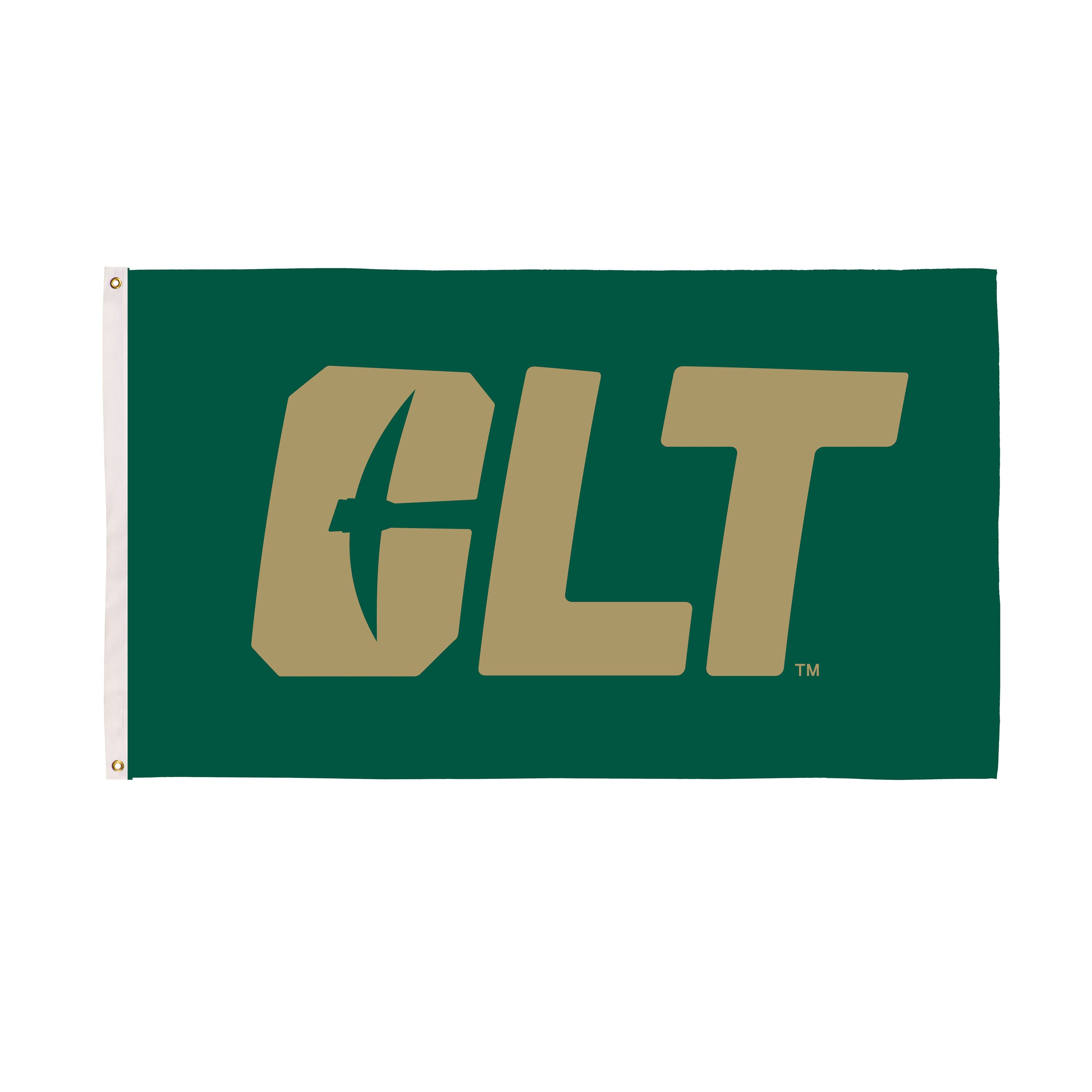 University of North Carolina, Charlotte Single Sided Flag w/ 2 Grommets, 3'x5'