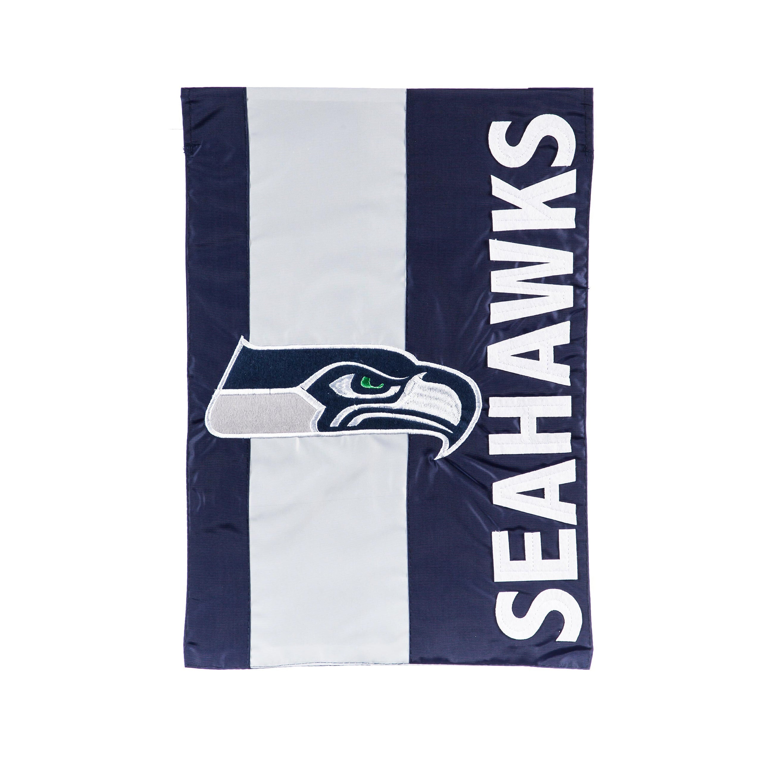 Seattle Seahawks Embellished Garden Flag