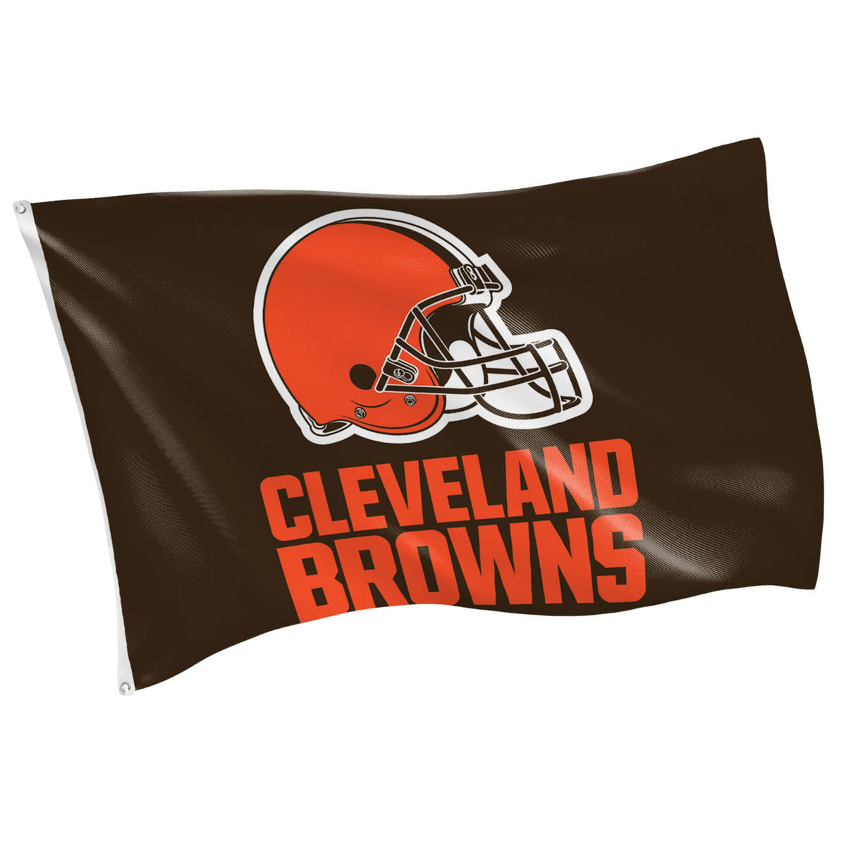 Cleveland Browns Single Sided Flag w/ 2 Grommets, 3'x5'