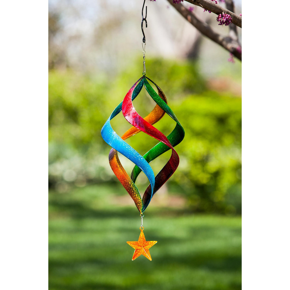 Connected Spiral Kinetic Spinner