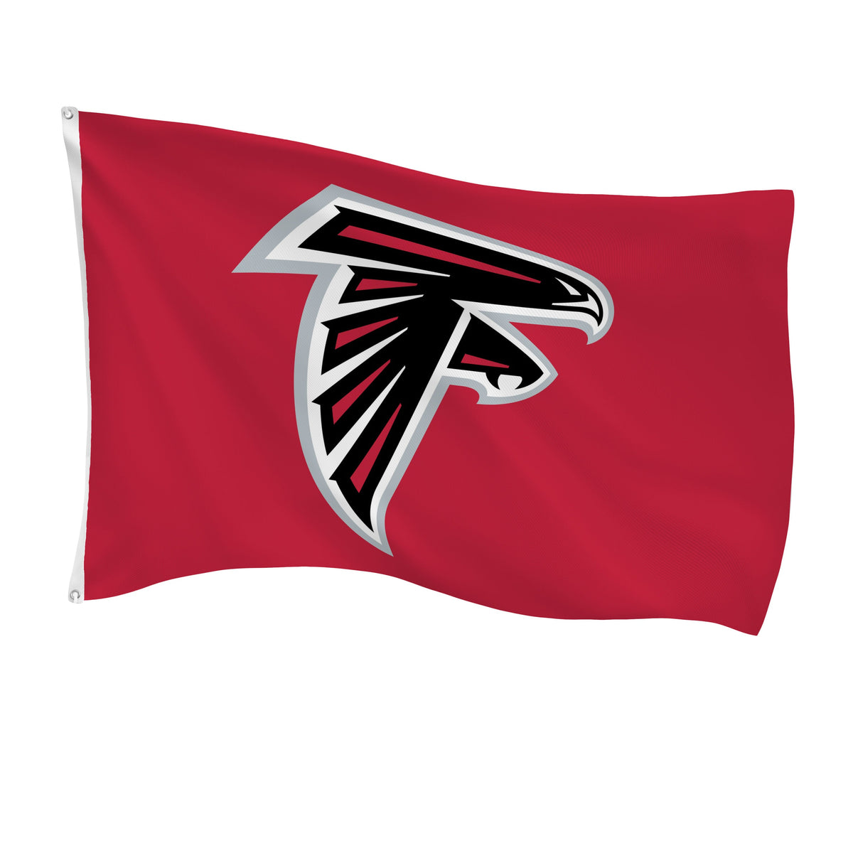 Atlanta Falcons Single Sided Flag w/ 2 Grommets, 3'x5'