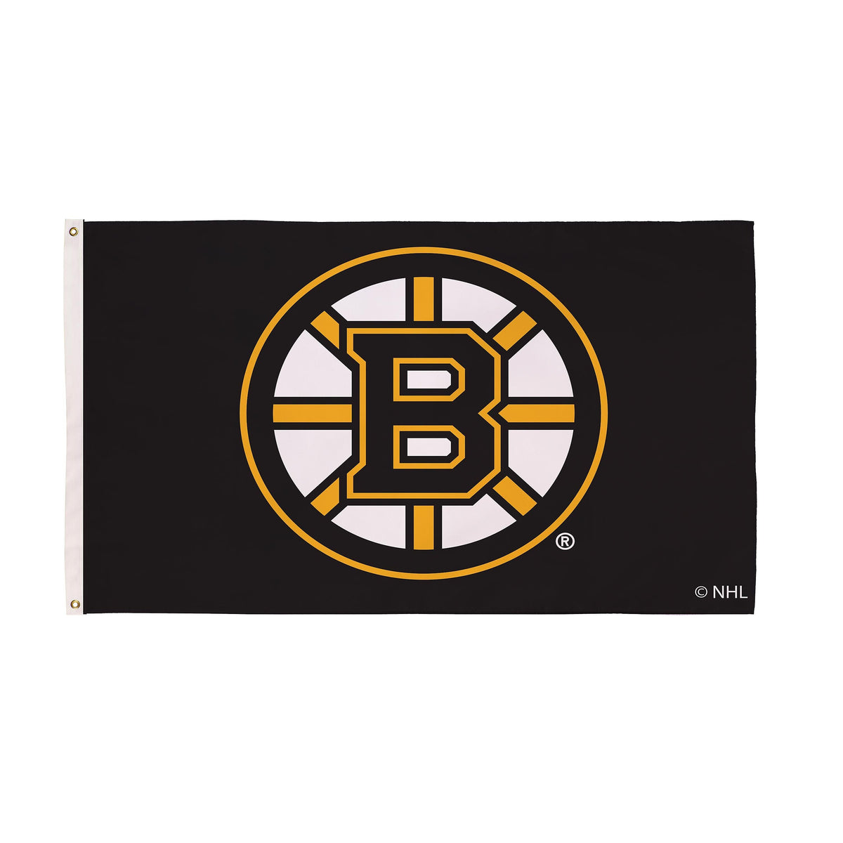 Boston Bruins Single Sided Flag with 2 Grommets, 3'x5'