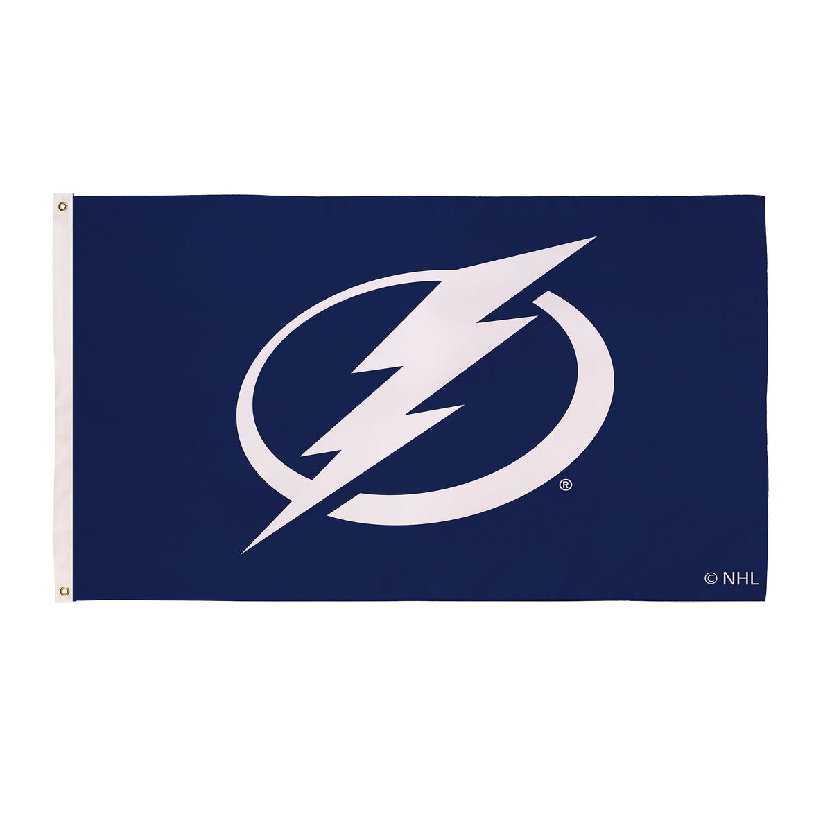 Tampa Bay Lightning Single Sided Flag with 2 Grommets, 3'x5'