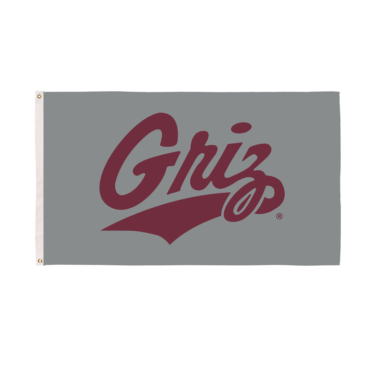 University of Montana Single Sided Flag w/ 2 Grommets, 3'x5'