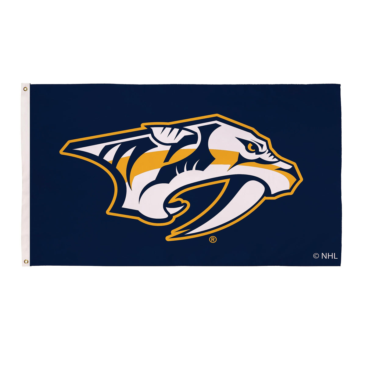 3'x5' Single Sided Flag w/ 2 Grommets, Nashville Predators
