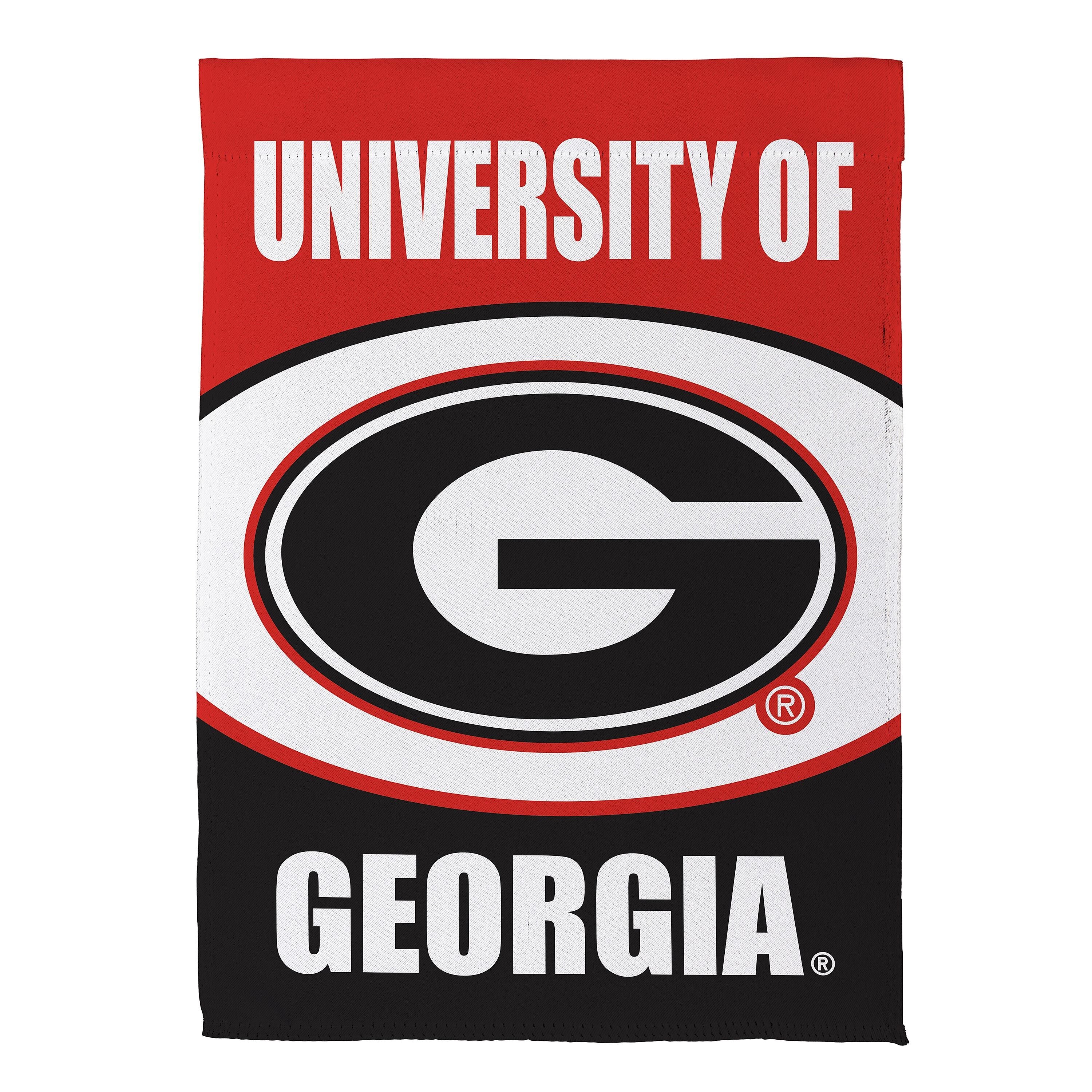 University of Georgia Suede House Flag