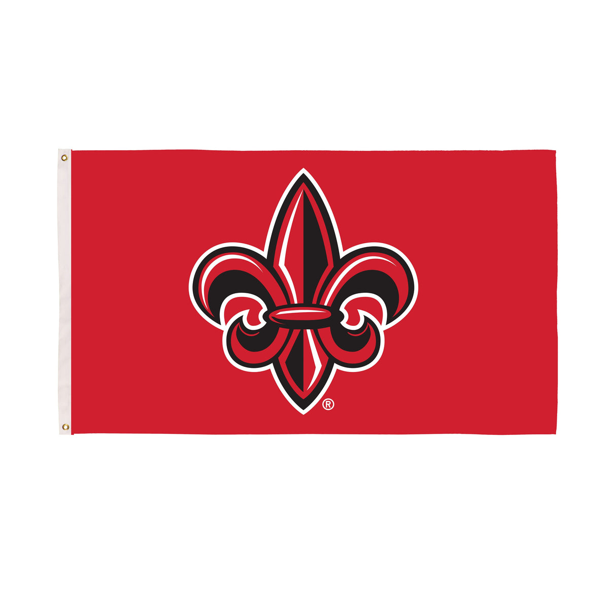 University of Louisana at Lafayette Single Sided Flag w/ 2 Grommets, 3'x5'