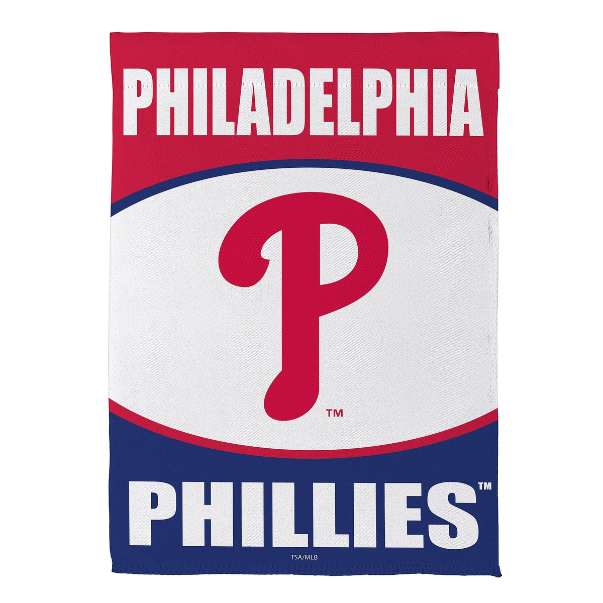 Philadelphia Phillies Suede Garden Flag