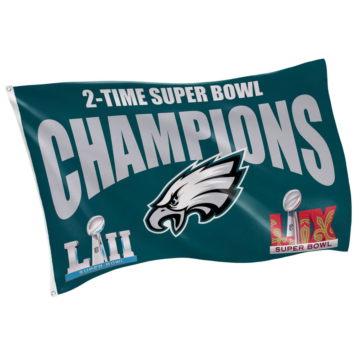 Philadelphia Eagles Multi-Win Super Bowl Champions Football 3x5 Flag