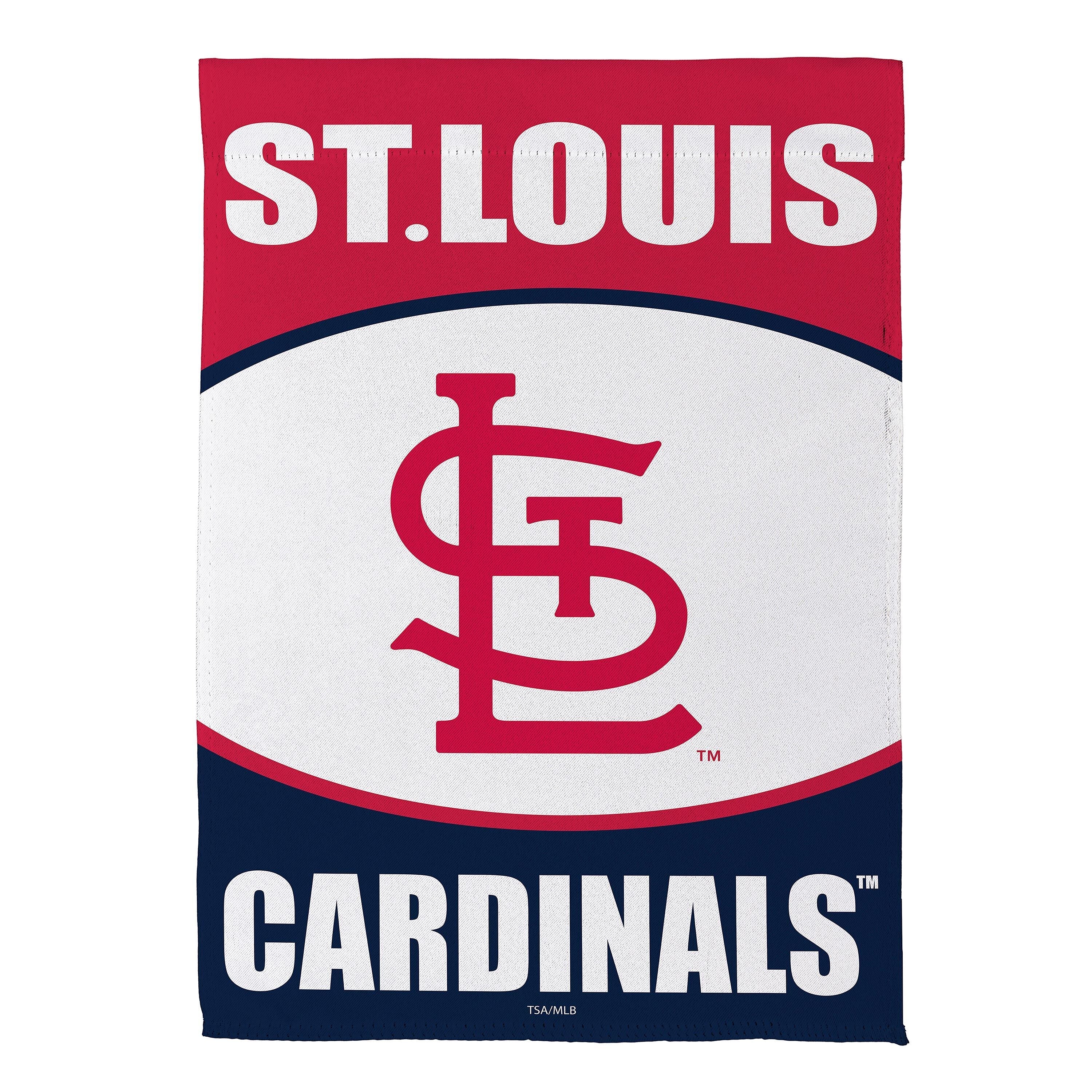 St Louis Cardinals Suede House Flag