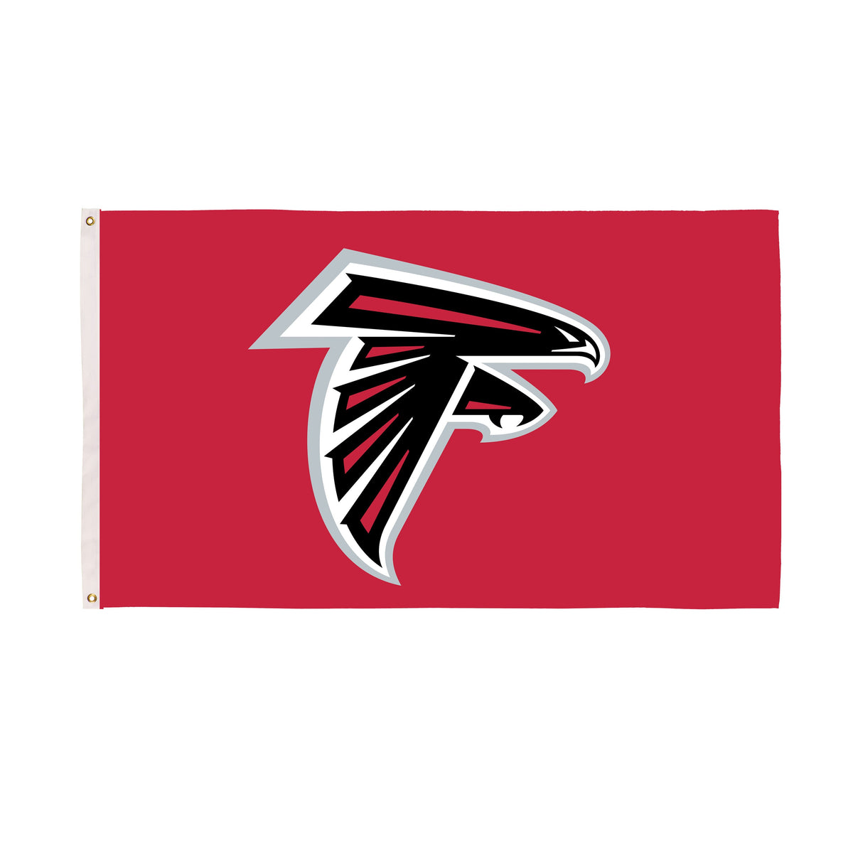 Atlanta Falcons Single Sided Flag w/ 2 Grommets, 3'x5'
