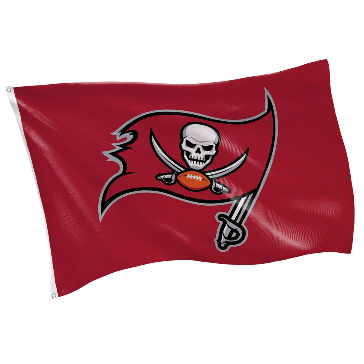 Tampa Bay Buccaneers Single Sided Flag w/ 2 Grommets, 3'x5'