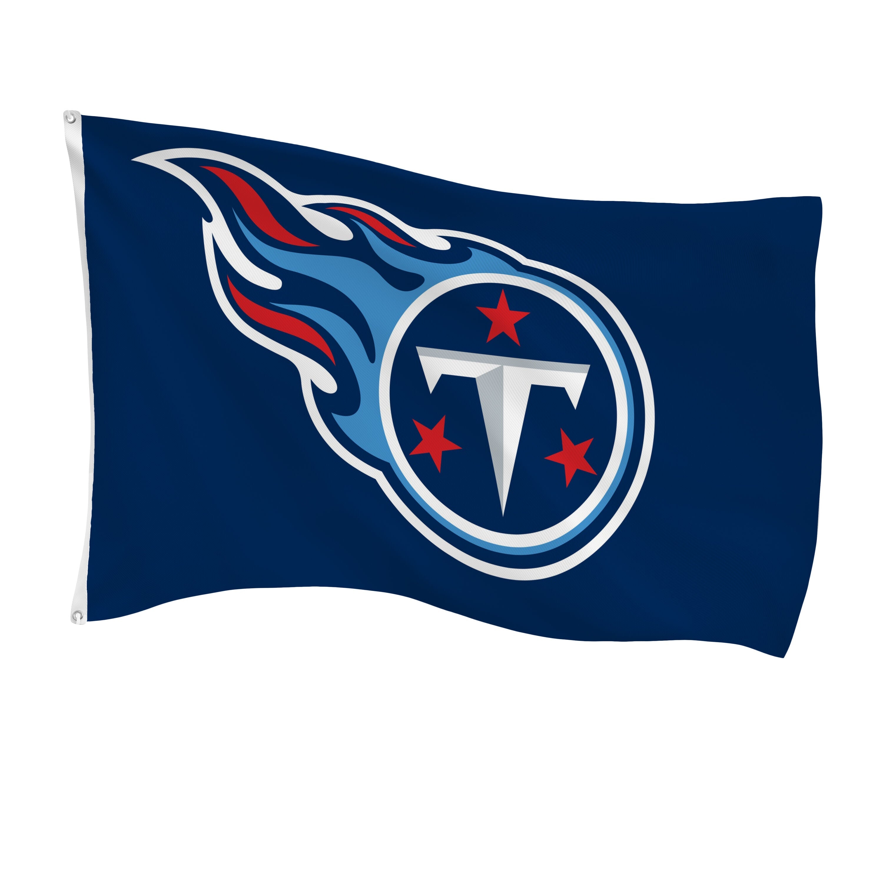 Tennessee Titans Single Sided Flag w/ 2 Grommets, 3'x5'