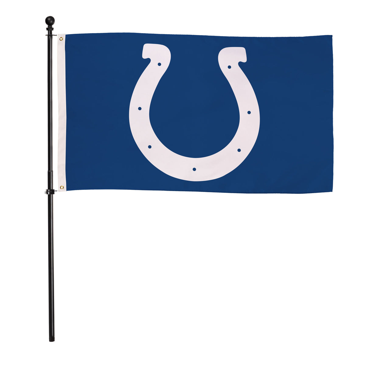 Indianapolis Colts Single Sided Flag w/ 2 Grommets, 3'x5'