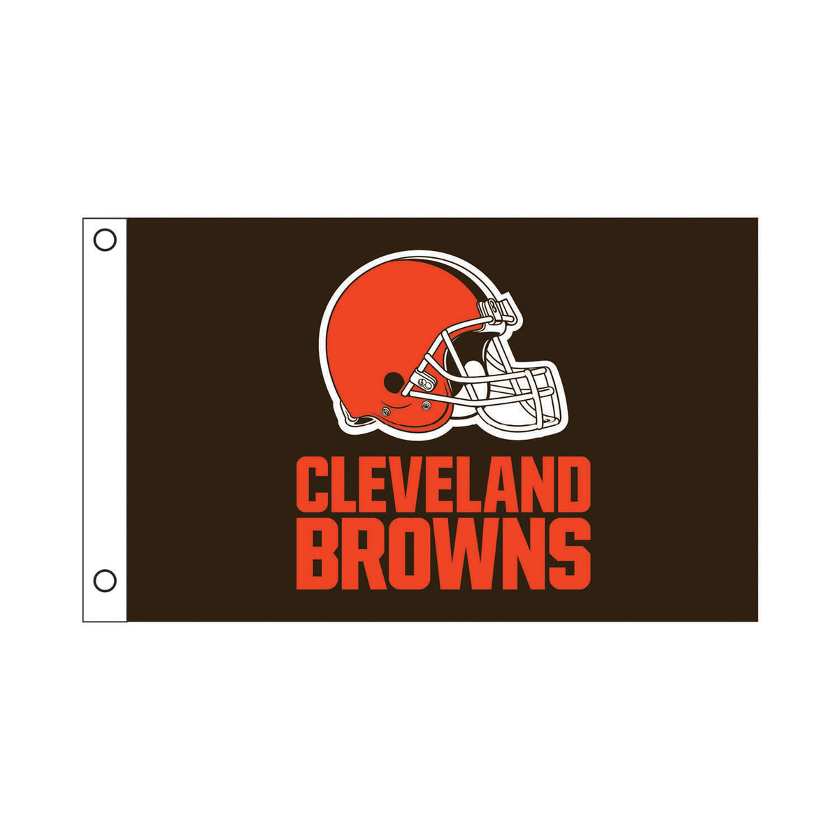 Cleveland Browns Single Sided Flag w/ 2 Grommets, 3'x5'