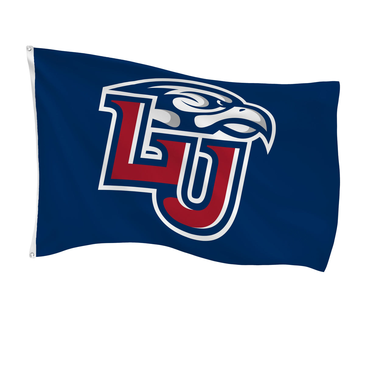 Liberty University Single Sided Flag w/ 2 Grommets, 3'x5'