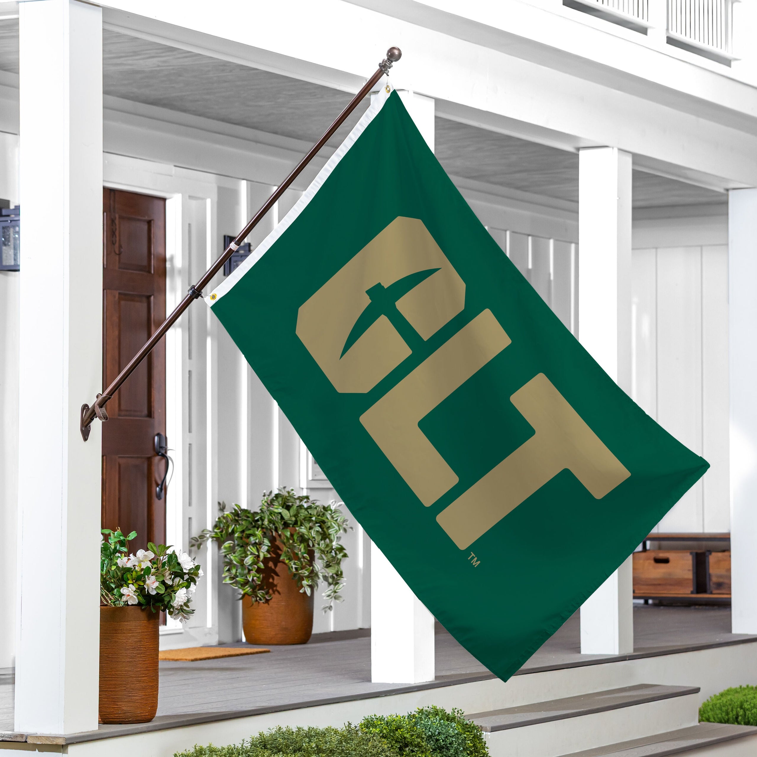 University of North Carolina, Charlotte Single Sided Flag w/ 2 Grommets, 3'x5'