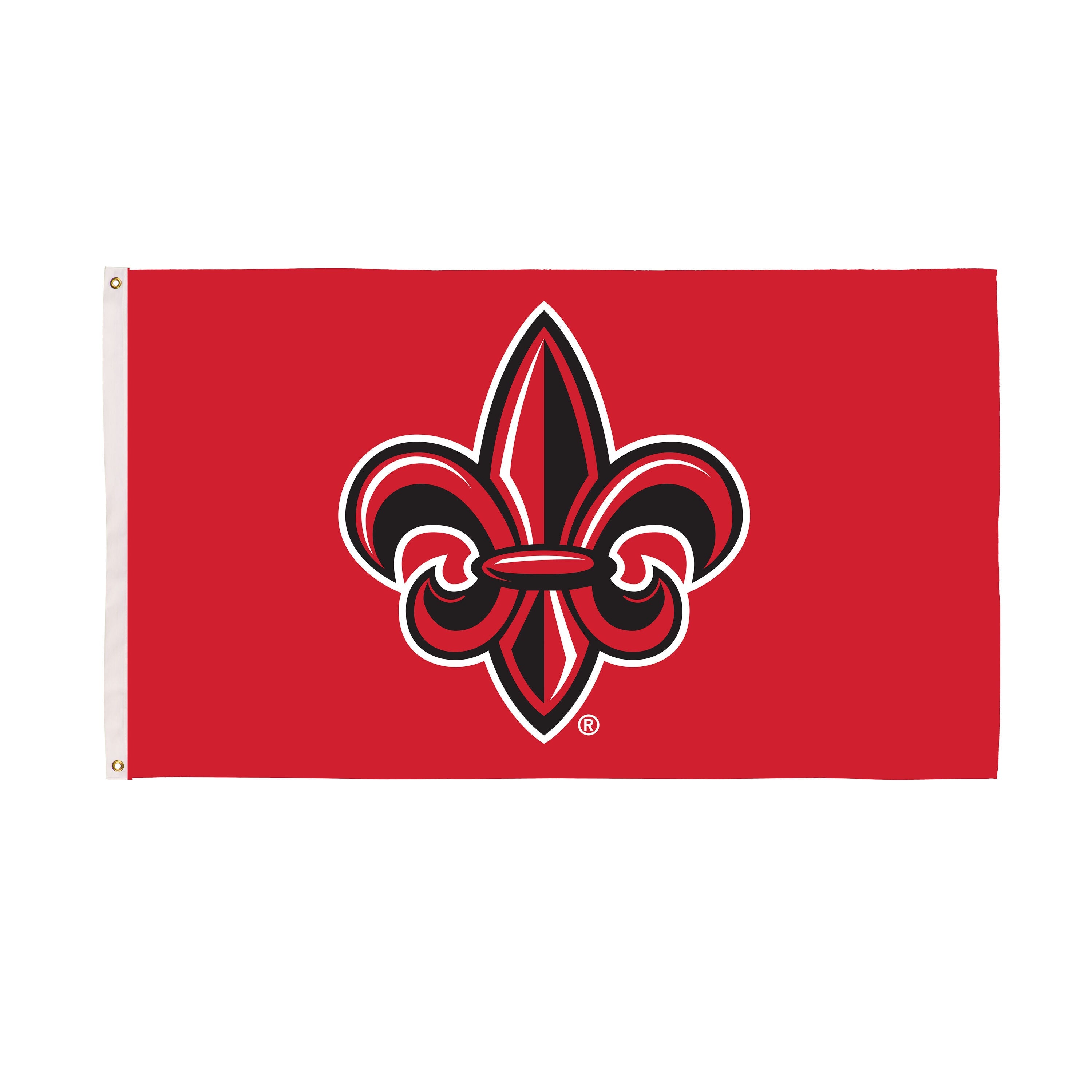 University of Louisana at Lafayette Single Sided Flag w/ 2 Grommets, 3'x5'